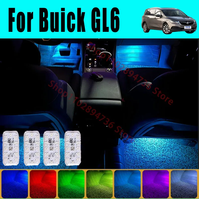 

RGB Footwell Lights Luggage Compartment Car Led HD Seat Lamp For Buick GL6 Car LED Atmosphere Decorative Lamp