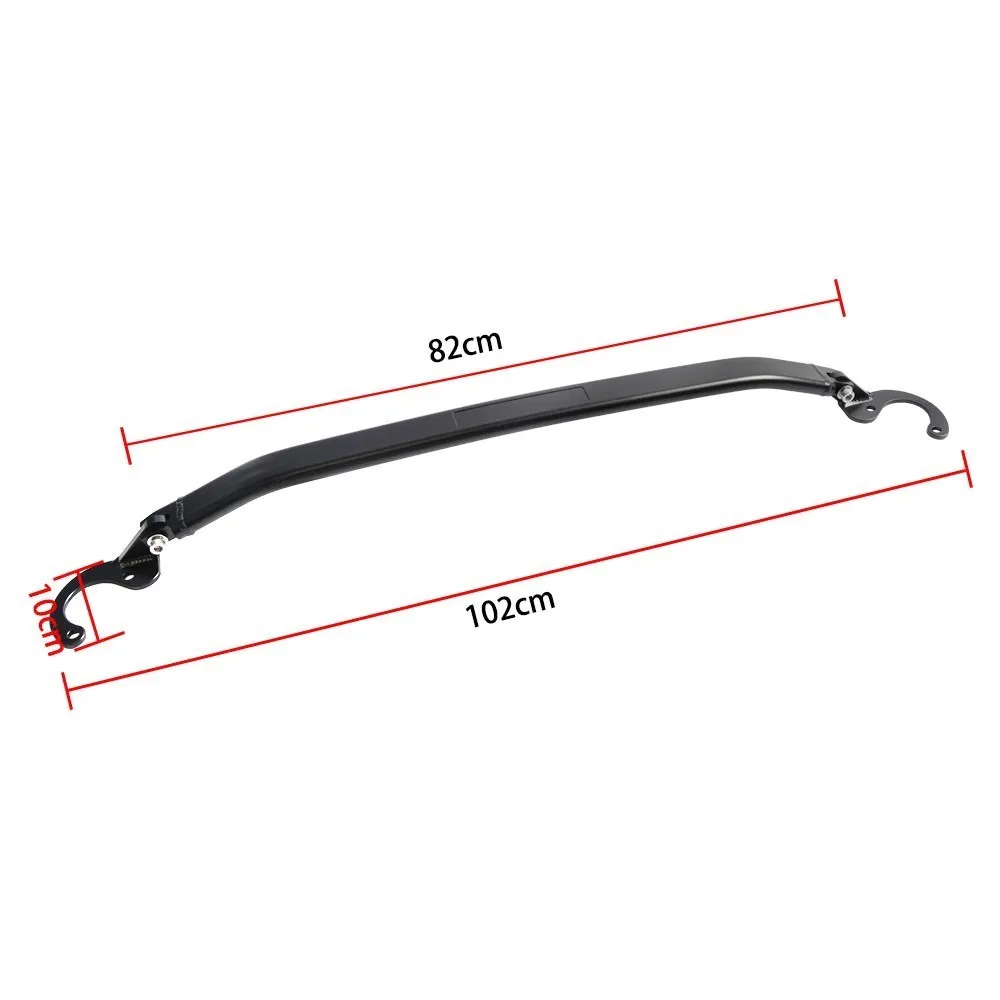 New Front Top Strut Tie Bar Aluminum Rear Strut Bar For Honda Civic 92-00 EG EK 93-97 for Del Sol 94-01 Integra GS RSB-1009
