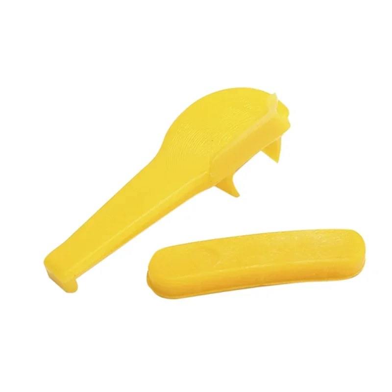 12Pcs (6set) 자동차 타이어 체인저 나일론 마운트 디마운트 덕 헤드 인서트 타이어 림 프로텍터