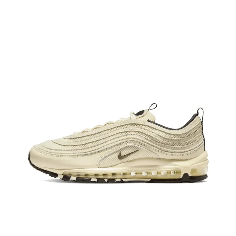 Nike Air Max 97 Coconut Milk Black DV5451-100 Breathable and Casual  Running Shoes