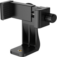Tripod Mount Universal 360 Degree Mobile Phone Clip Compatible With 1/4 Screw Cellphone Holder Desk Tripod Adapter For iphone