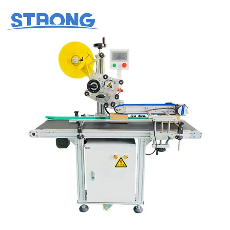 

Paper Card Plane Box Labeling Automatic Top Label Machine For Cartons/Bags/Cards