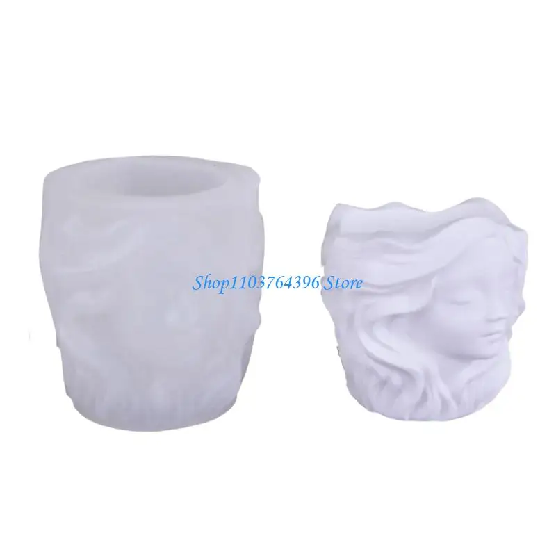 

Многоразовая силиконовая форма для изготовления бетонных горшков, держатель для ювелирных изделий «сделай сам», уникальный