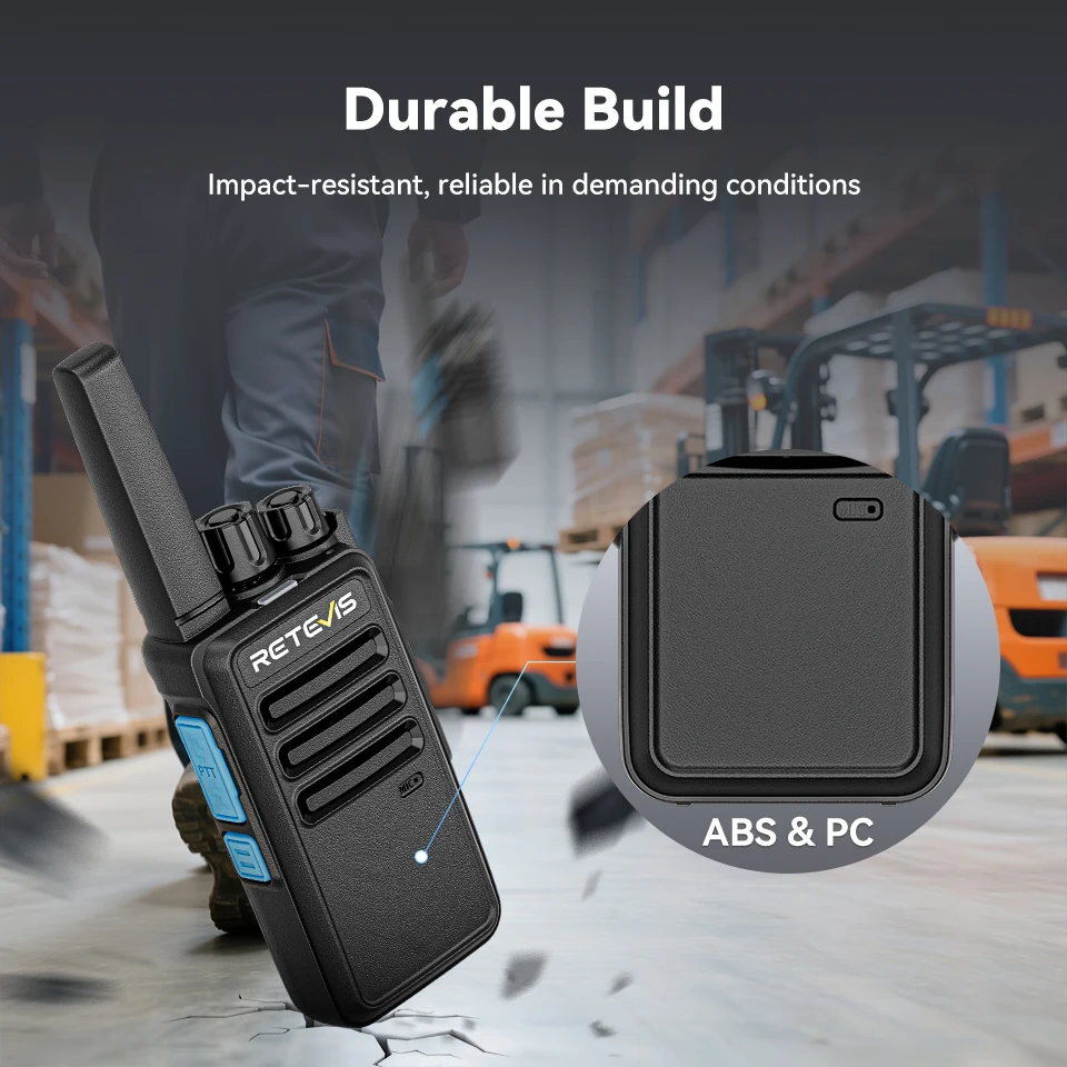 Retevis RT668D Walkie Talkie PMR446 Lizenzfrei Business DMR Digital Clear Voice Long Range Langlebig für den Sicherheits-Hotelgebrauch