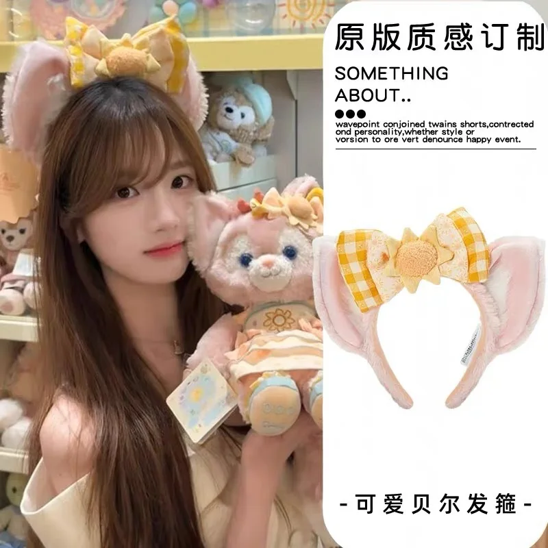 

Повязка на голову с бантом в горошек для фотосессий в парке развлечений