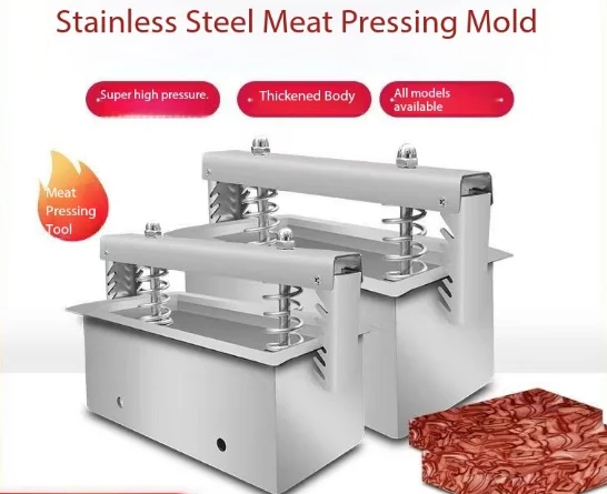 Kitchen DIY stainless steel manual ham machine mold rapid prototyping meat press drilling wire drawing machine electric spark