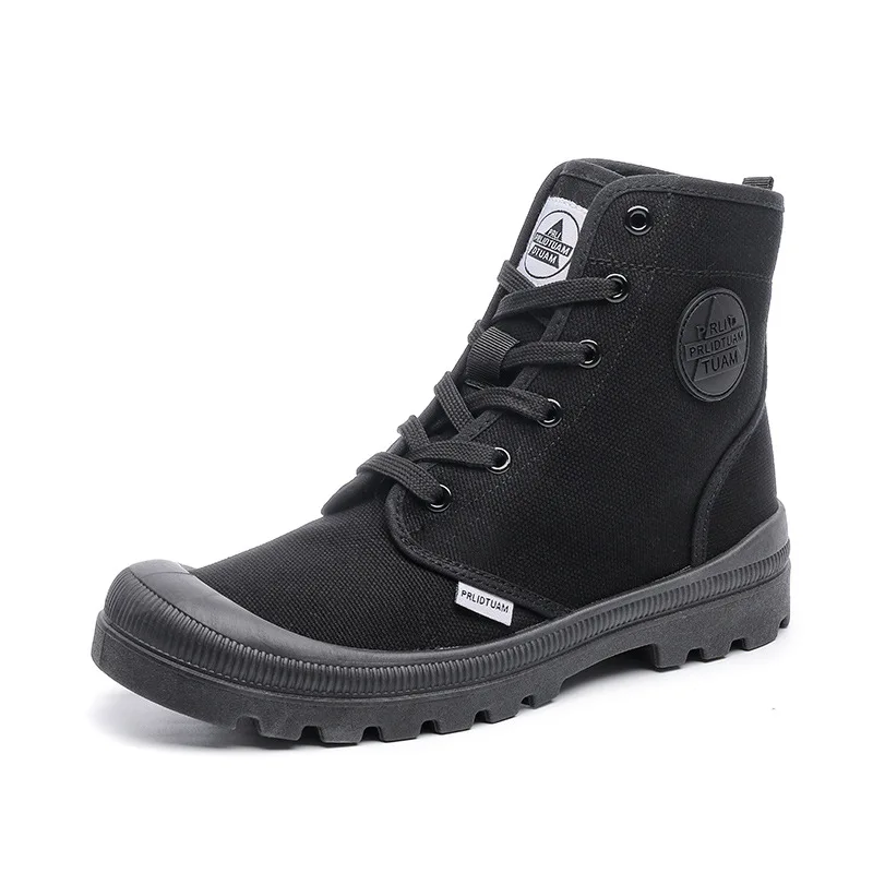 New Fashion High-top Mens Boots Outdoor Mens Casual Boots Jungle Mountaineering Wide Bottom Platform Boots A13-48