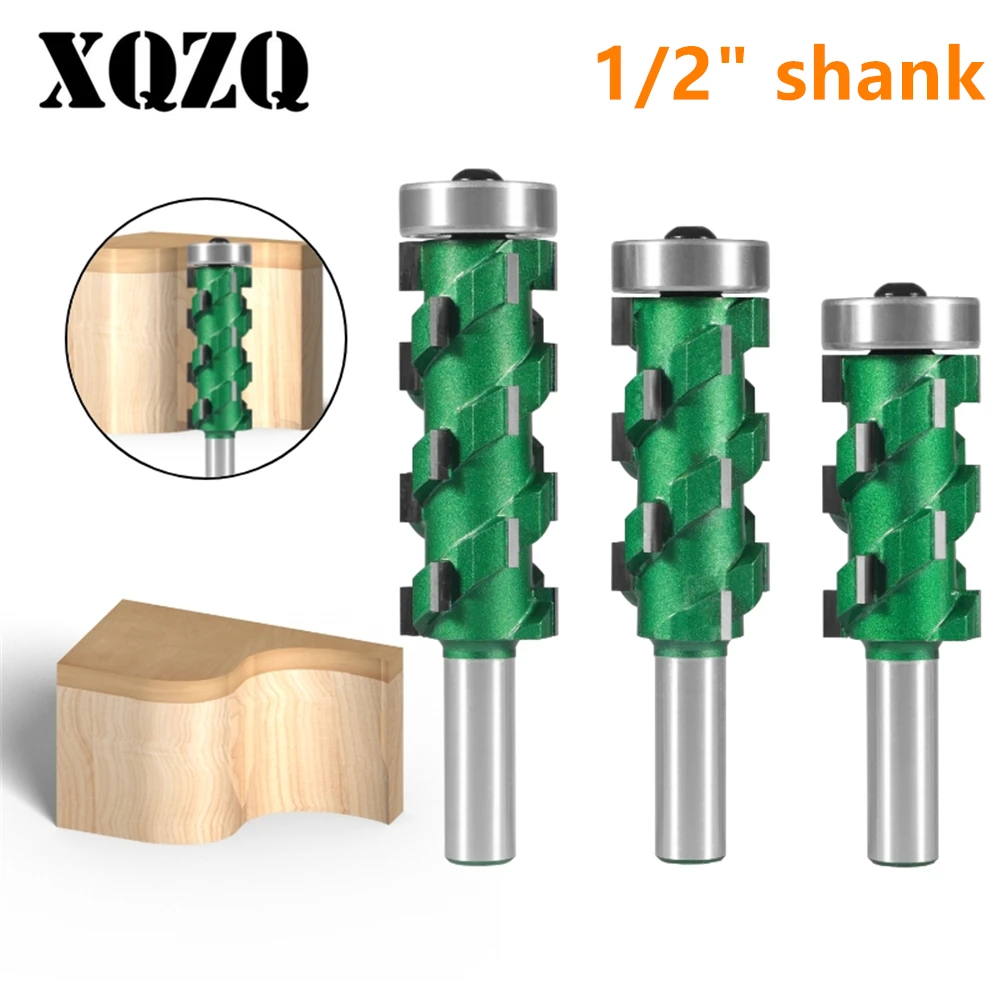 

12.7mm Shank Carbide Spiral Trimming Bit CNC Milling Tools Woodwork for Wood Router Bit