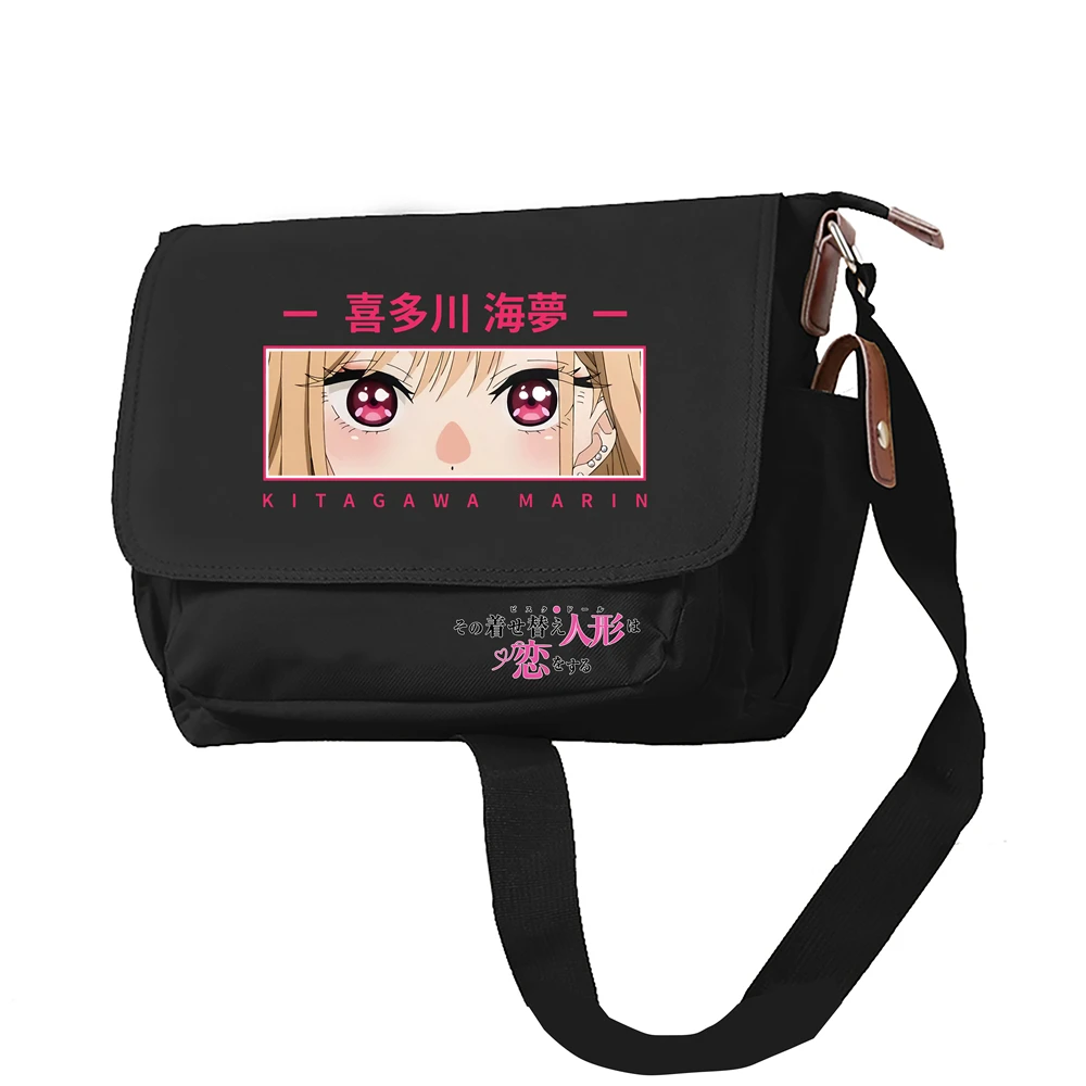 

Школьные сумки My Dress-Up Darling с героями мультфильмов, кавайные сумки на плечо, оксфордская сумка для книг, женские милые рюкзаки через плечо, оксфордские дорожные сумки