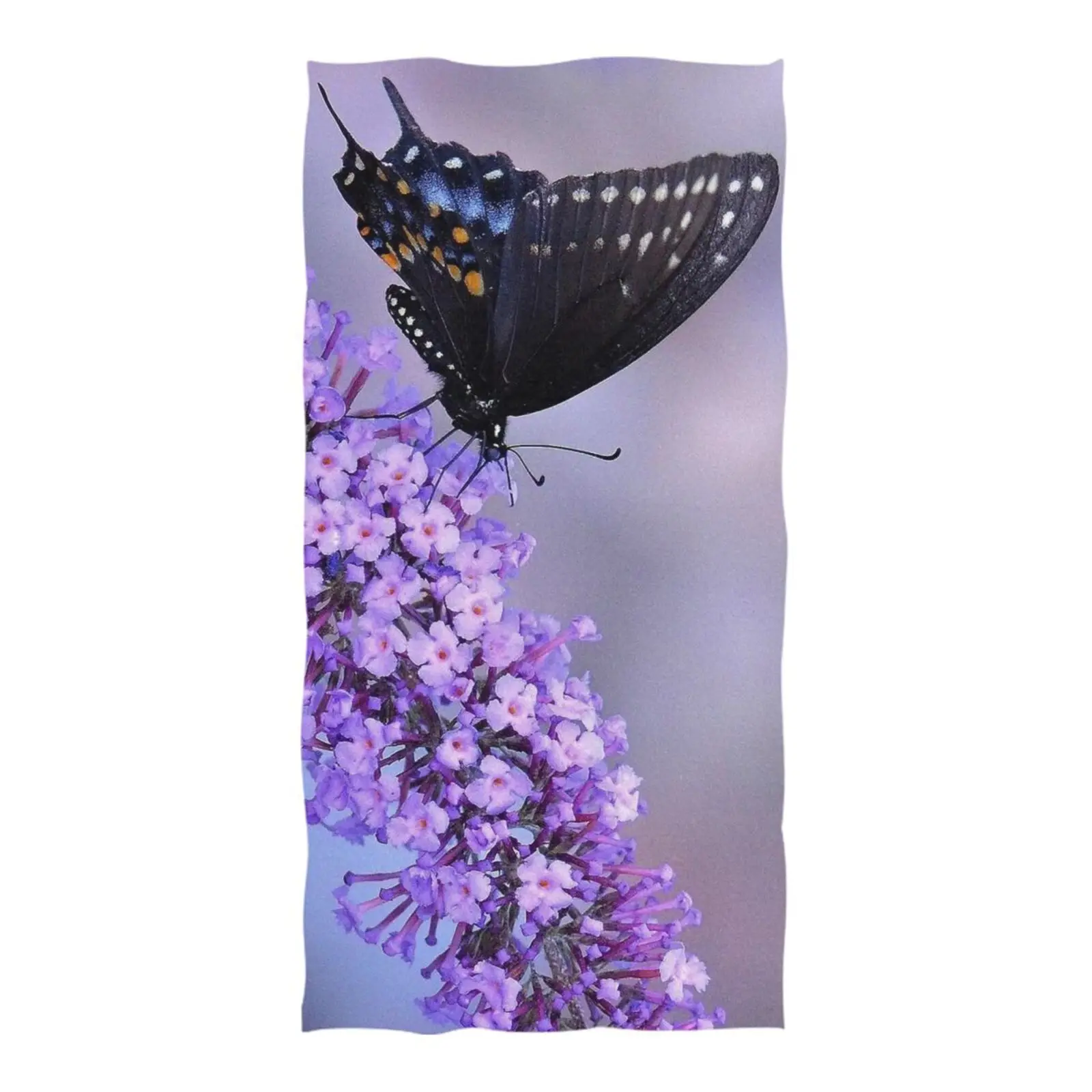 New Butterfly print QuickdryTowelsSoft YogaSwimmingEasy tocarry Beach towelsLight breathable absorbent,beach towe CampingTowels