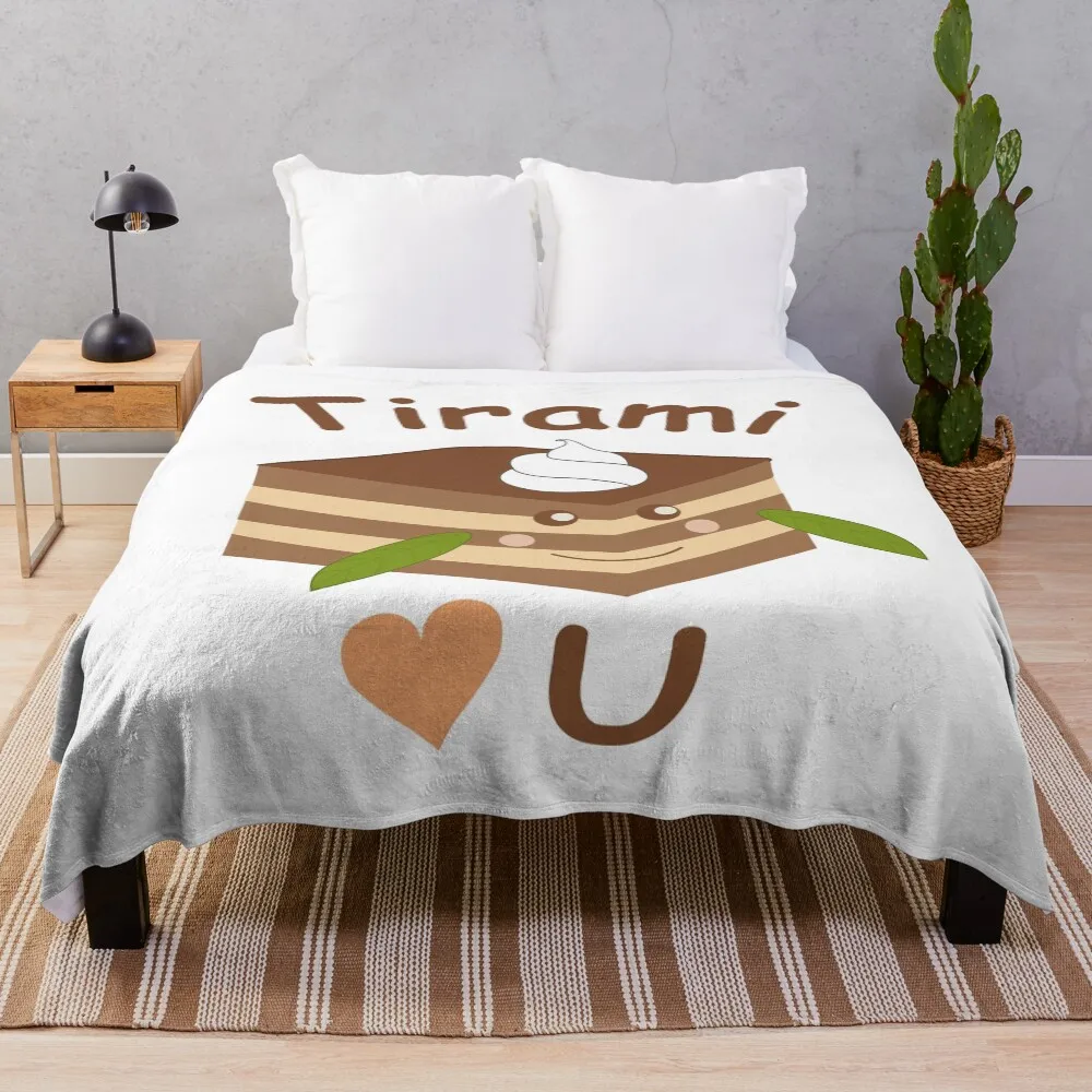 

Tirami loves u Throw Blanket