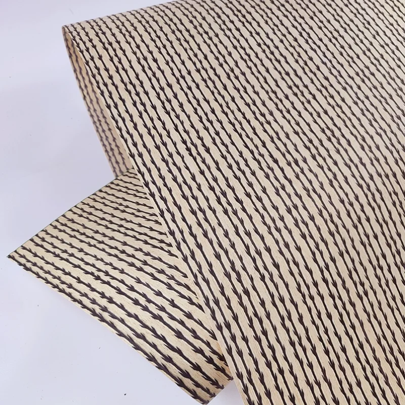 250*59cm High-Tech Jade Willow Pattern Wood Veneer for Accent Interior Walls Decor Furniture Cabinets Doors Table Panels Veneer
