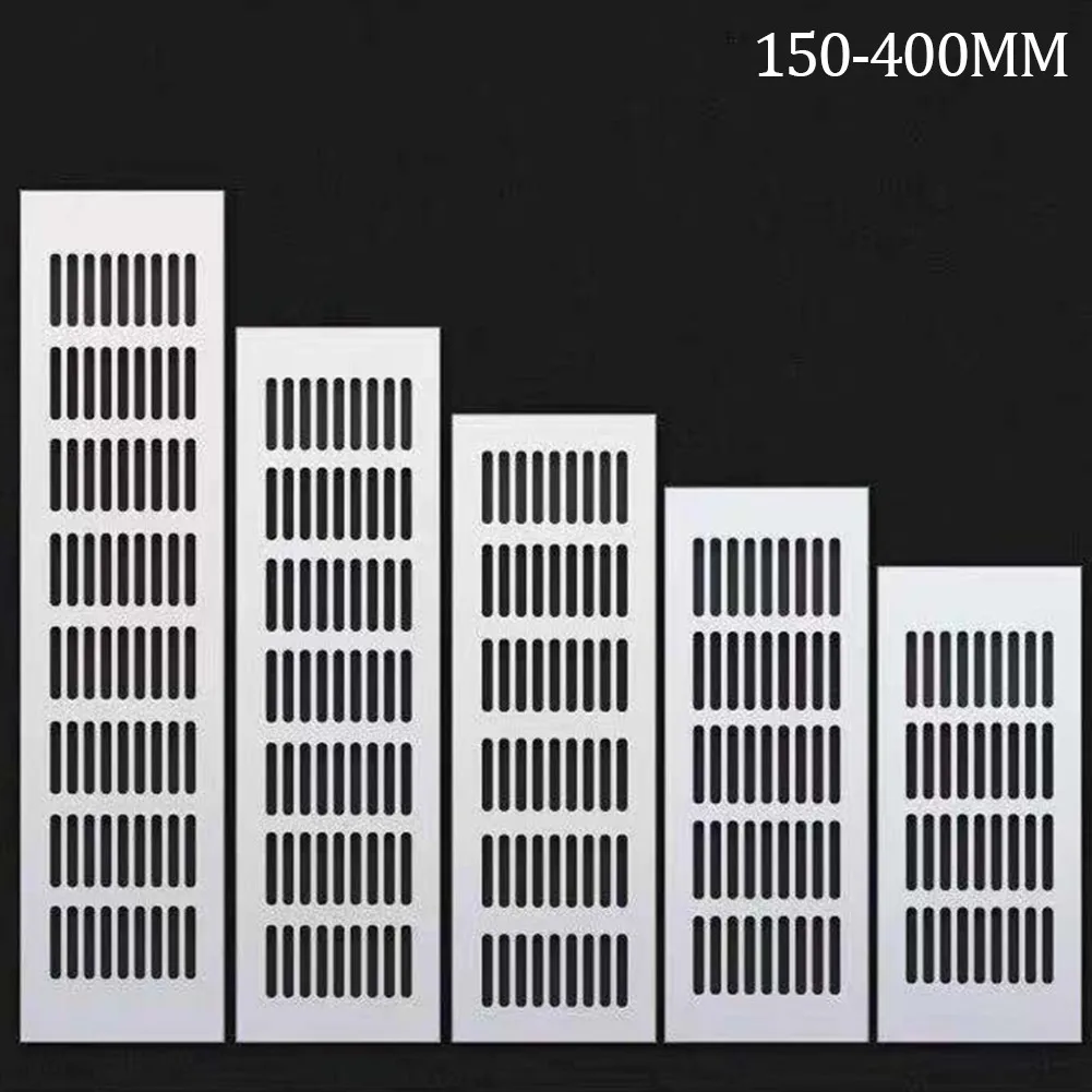 150mm Cabinet Air Vent Grille Wardrobe Air Vent Grille Cabinet Aluminium Alloy BreathableMesh Furniture Ventilation Cover