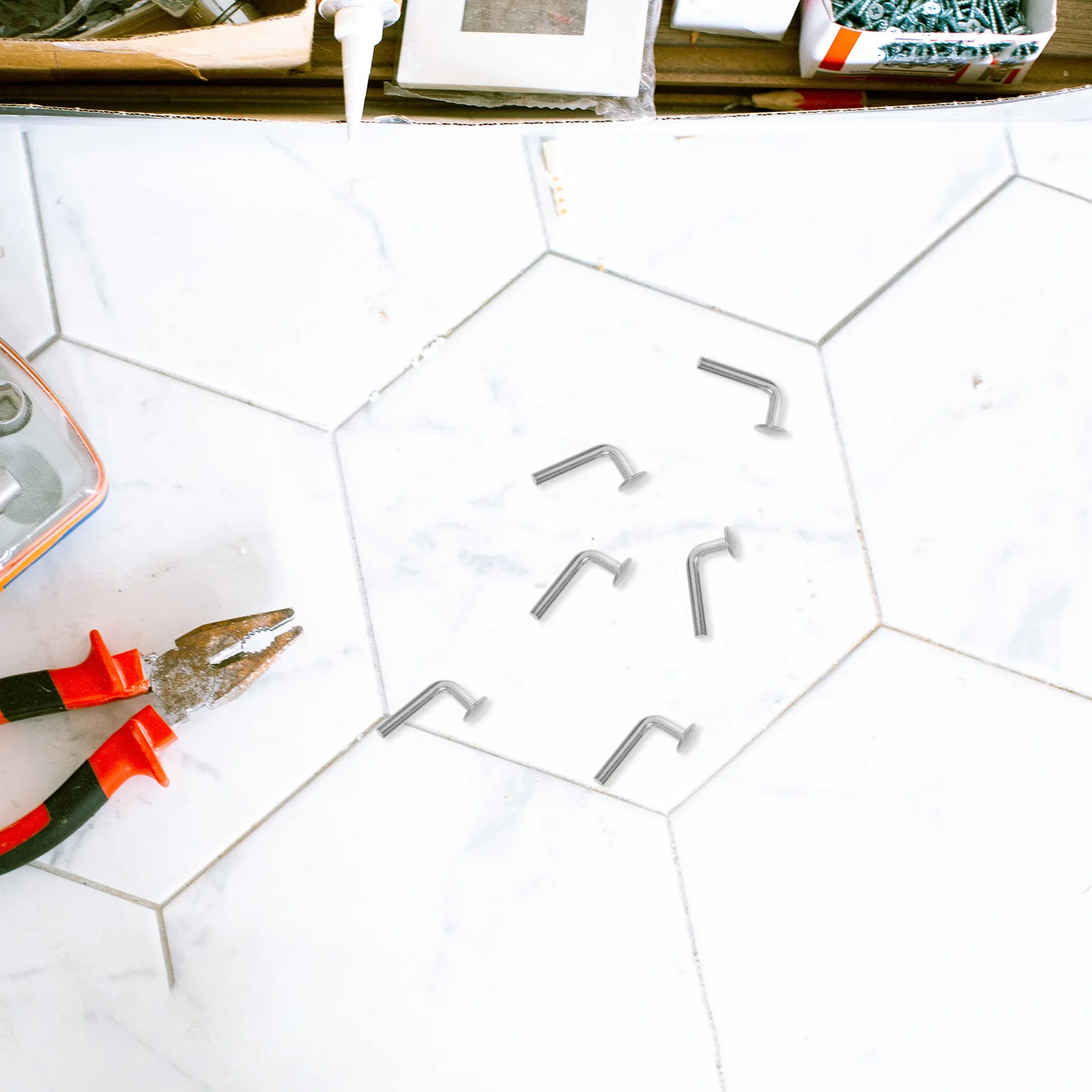 

100Pcs Universal Pallet Rack Drop Pin Iron Material Safety Bolt Heavy Duty Racking Pins for Warehouse Home Shelving