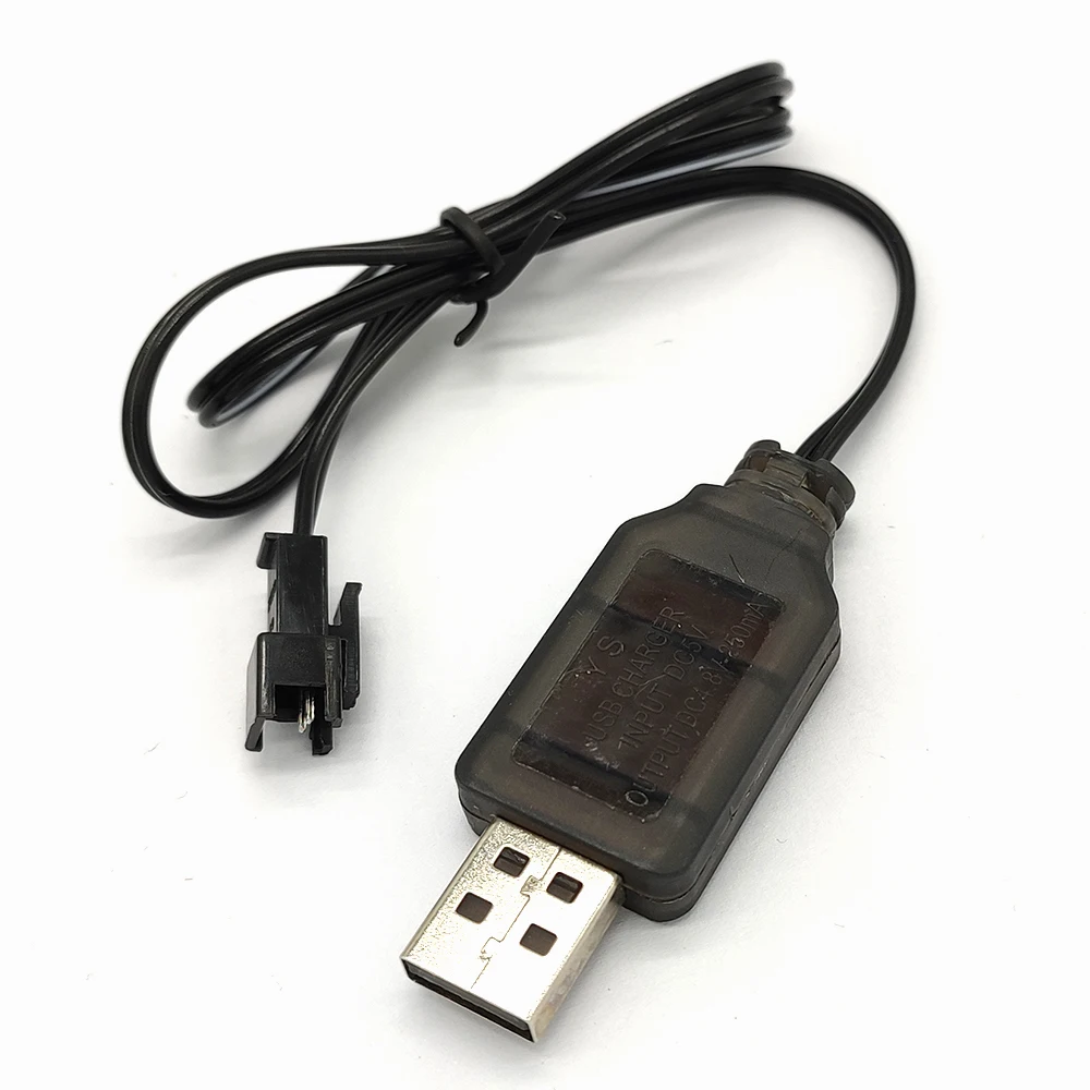Charging Cable Battery USB Charger Ni-Cd Ni-MH Batteries Pack SM-2P Plug Adapter 3.6v 3.7v  4.8v  250mA Output Toys Car Drop