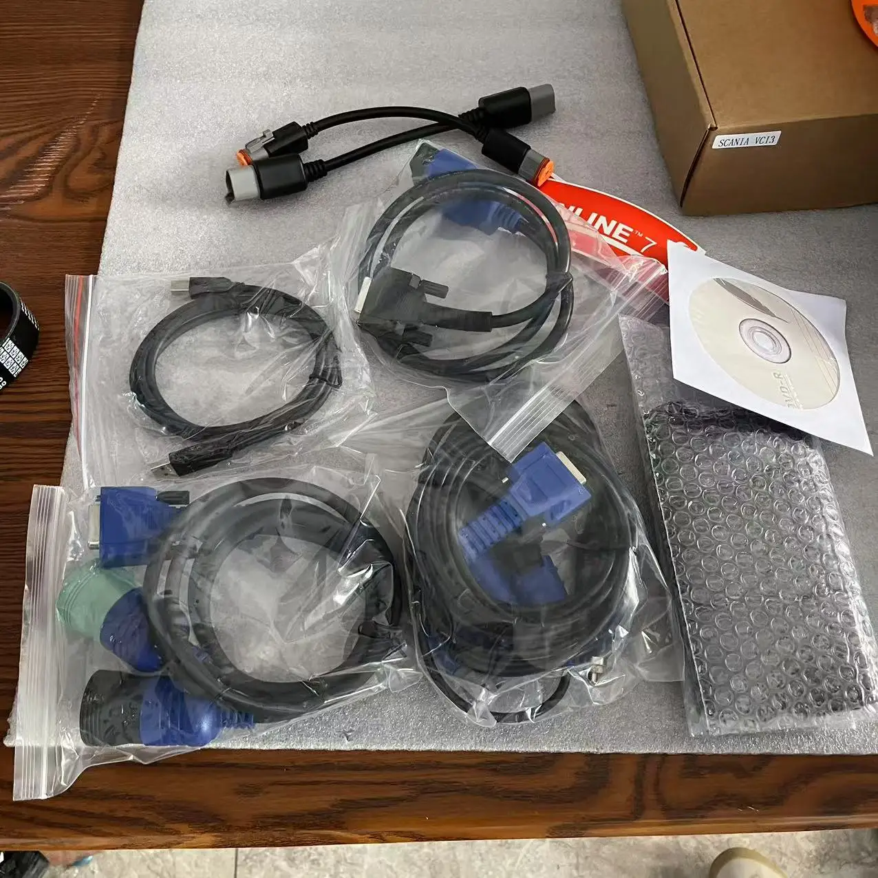 Excavator  7 Data Link Diagnostic Instrument Truck Diagnostic Instrument  7 Diagnostic Tool for 7 in stock