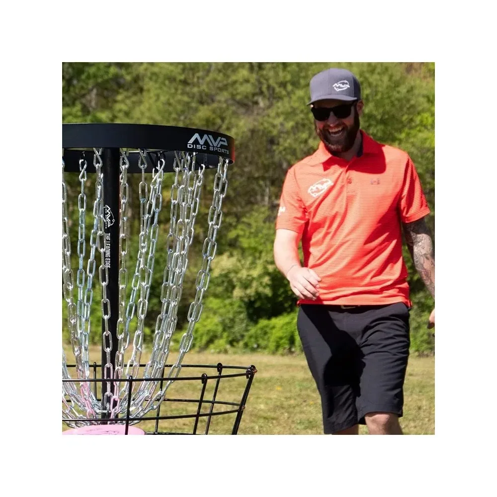 Pro 24-Chain Disc Golf Basket 1