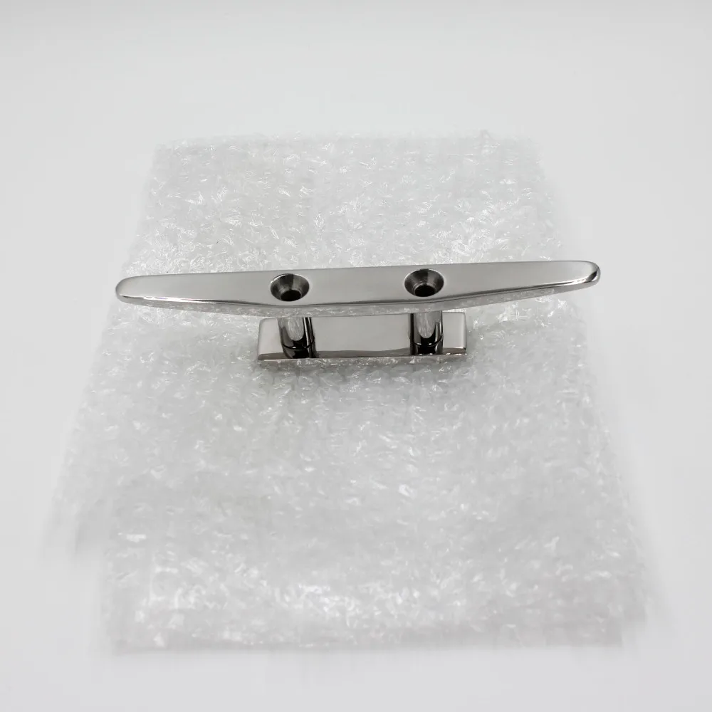 4" 5" 6" 8" Zoll polierte Festmacherklampe 316 Edelstahl Marine Hardware Bootsklampen für Marine Boot Deck Seil Krawatte Yacht – Detail 10