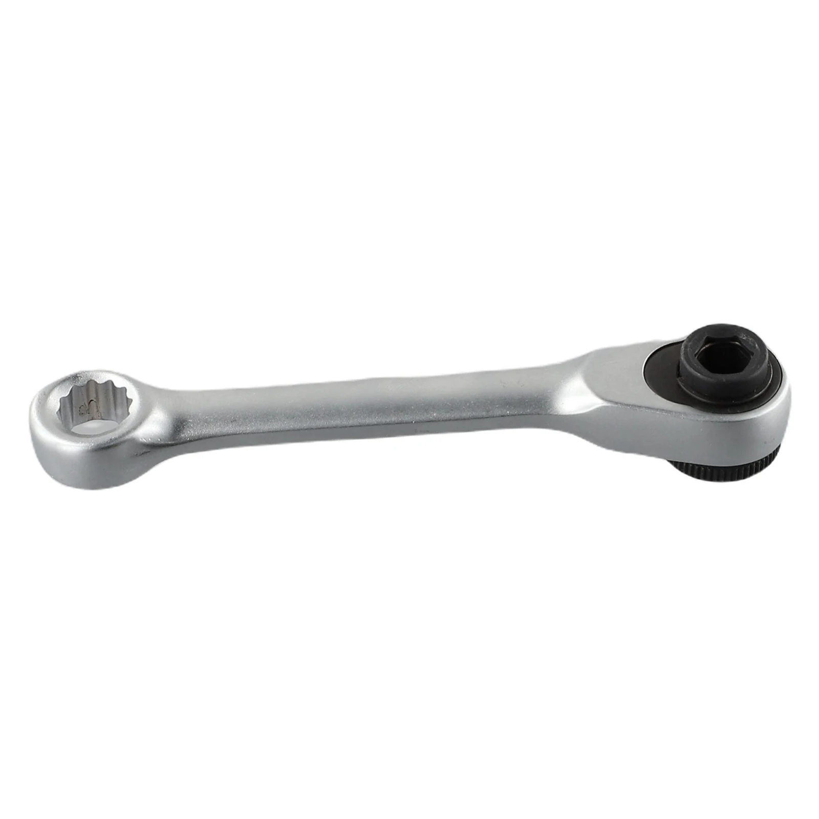 

1/4 Inch Double Headed Quick Socket Ratchet Wrench Screwdriver Tool, 14 Inch, Heat Treated Steel, Removes M9 Twelve Angle Bolt