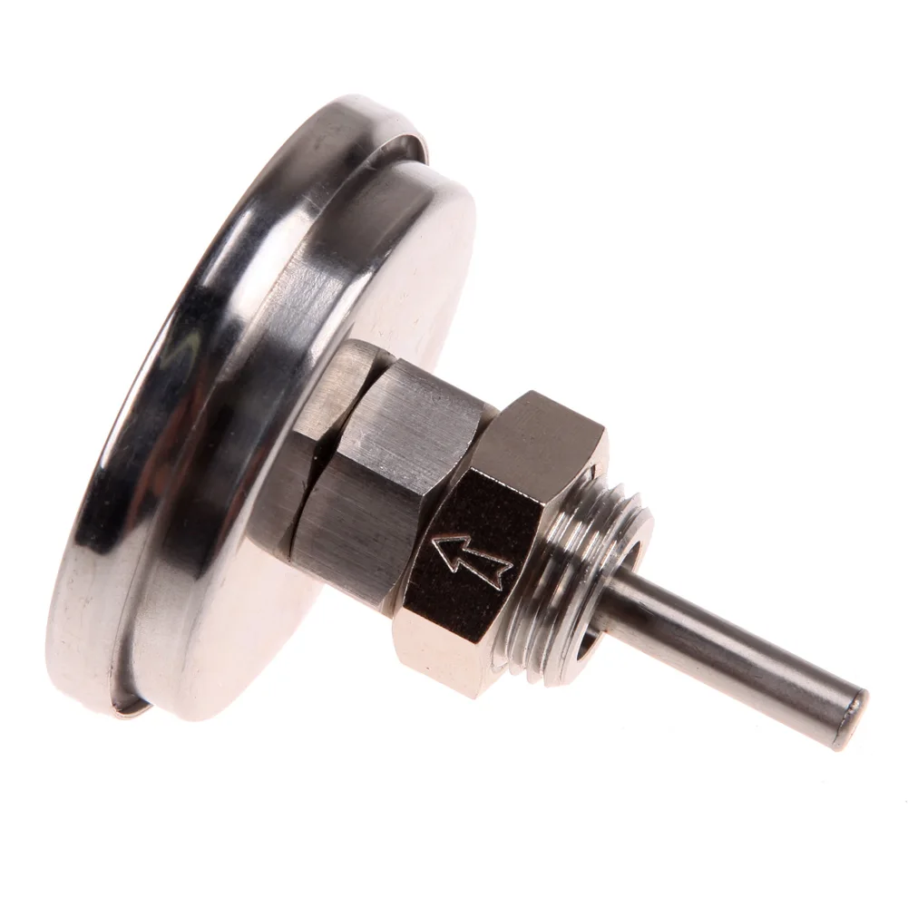 เทอร์โมมิเตอร์ย่างสแตนเลส เทอร์โมมิเตอร์ทำอาหารอเนกประสงค์ อุณหภูมิสูง อุปกรณ์ครัวแบบพกพาแบบใช้ซ้ำได้