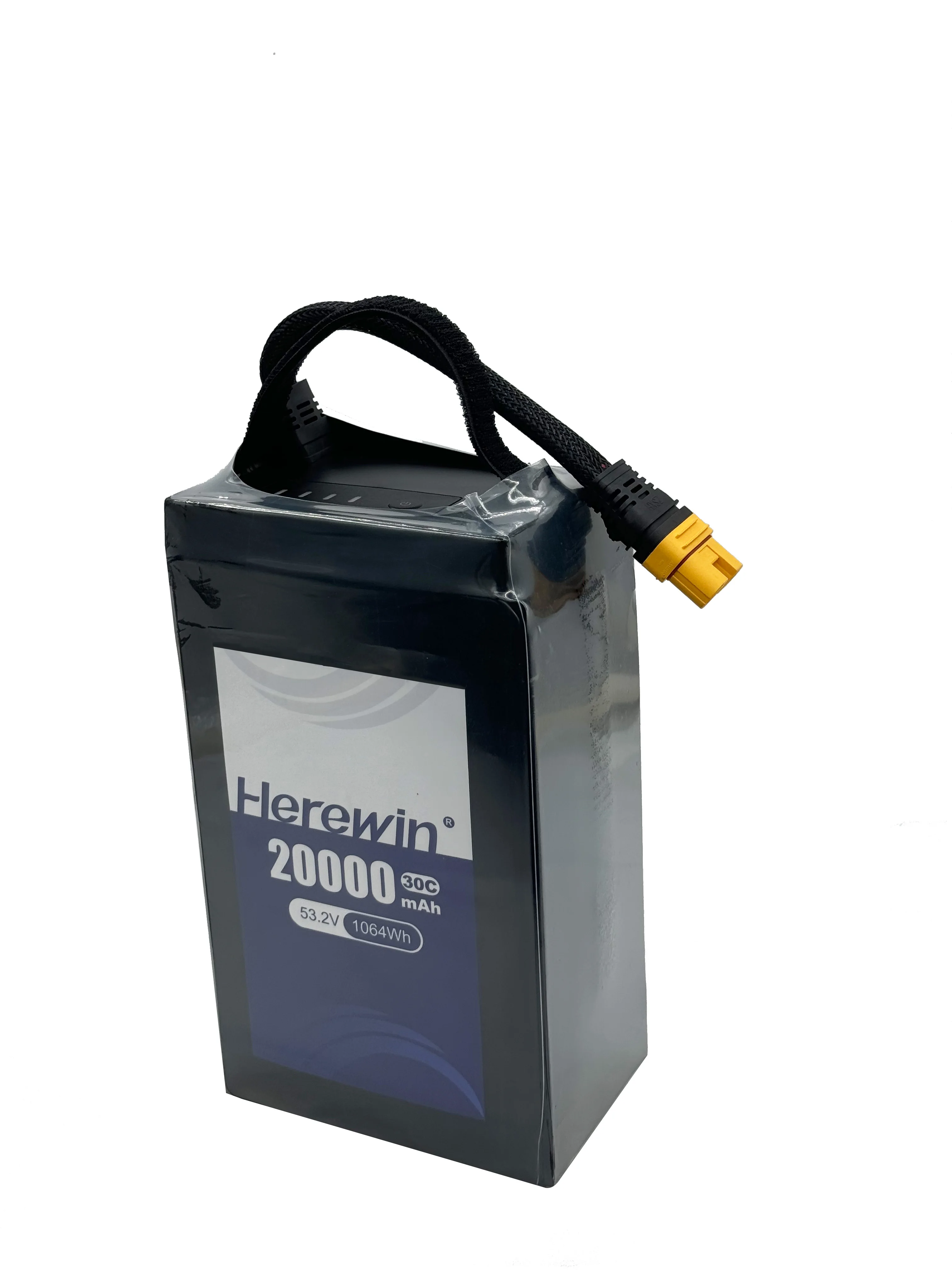 Herewin Hot Sell 5C Fast Charger 14S 20000mAh 53.2V Solid State 320wh/kg 50L Agriculture 30C Lithium Ion Batteries