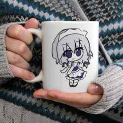 Touhou Project Flandre Scarlet Coffee Milk Cup Mug Kubki Kawaii Oryginalne kubki 11 uncji