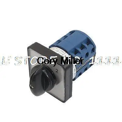 AC 660V 20A 12 Terminals 3 Positions Rotary Selector Cam Changeover Switch