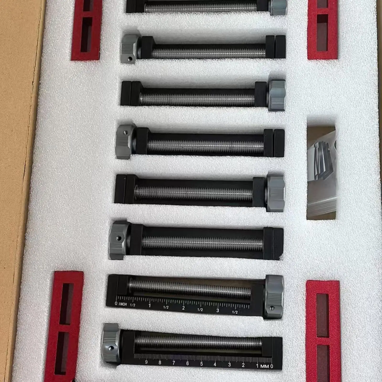 12 Pieces Woodworking Corner Clamp Set Sturdy Multipurpose Calibration Tool