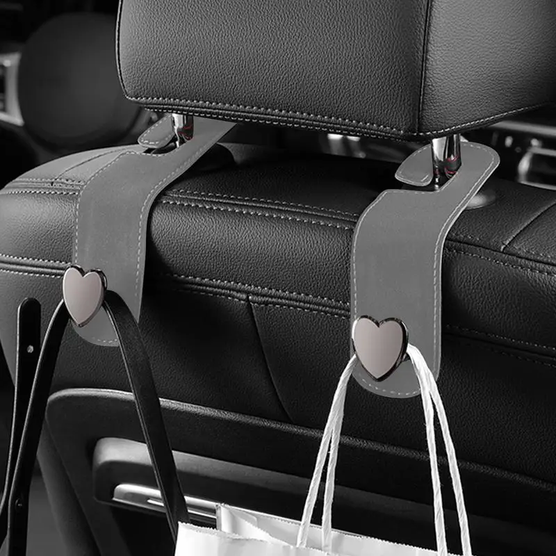 

Car Purse Hook Headrest PU Leather Multi-purpose Handbag Purse Storage Rack Clip Storage Headrest Hanger Holder Organizer For