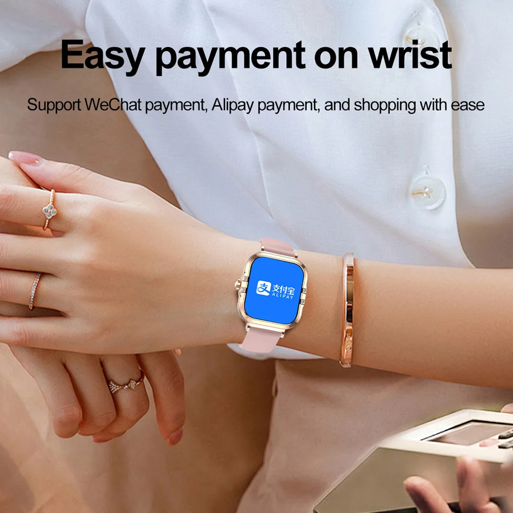 VALDUS VL52 PRO ساعة ذكية للزوجين بلوتوث مكالمة NFC معدل ضربات القلب ضغط الدم اللياقة البدنية الرياضة 2025 AMOLED 2 قطعة ساعة هدية