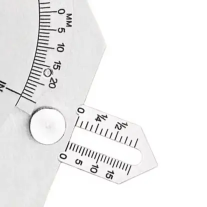 Stainless Steel Cam Type Weld Seam Measuring Ruler Gauge Inspection Tool For Welding Measurement And Quality Control Detector