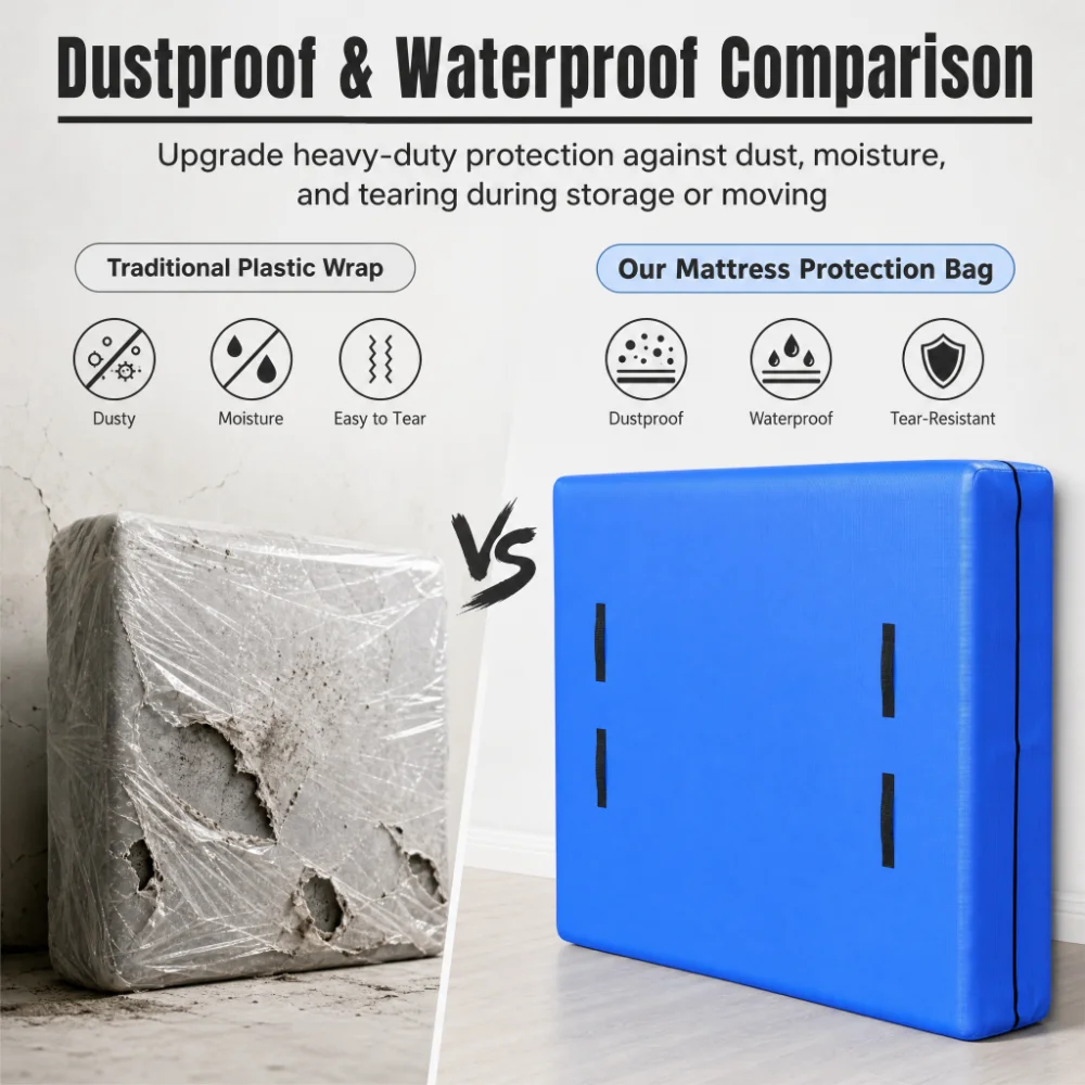Mattress Protector Waterproof - Sac de déménagement pour matelas extra