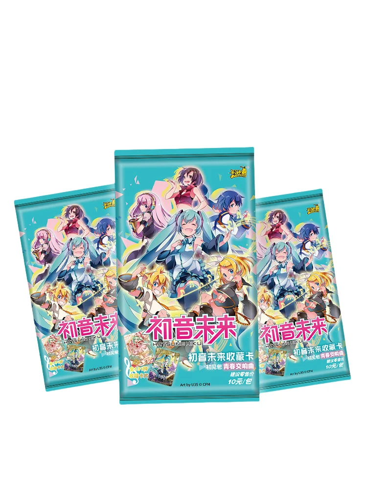 KAYOU Hatsune Miku Card Hatsune Miku Collectible Cards Japanese Anime Card Music Games Peripherals Cards Book Birthday Gifts Toy