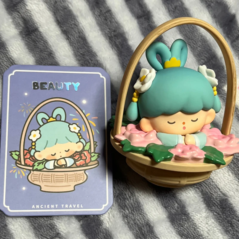

F.UN zZoton Zhuodawang Ancient Travel Series Blind Box Toys Cute Action Anime Figure Kawaii Mystery Box Model Designer Doll