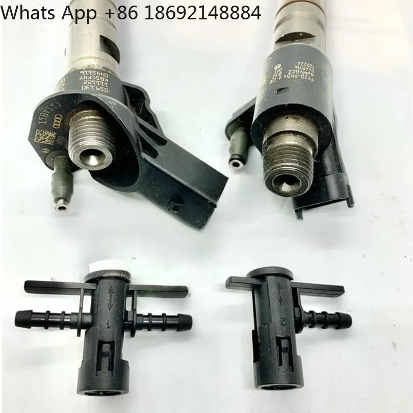 Piezo Common Rail Injector Return Pipe Connector Fuel Nozzle Hose Joint Repair Fitting