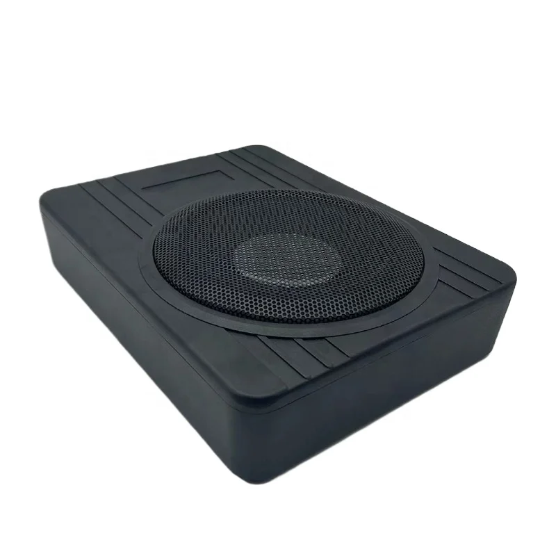 نموذج شعبي 12 فولت سيارة o مكبر صوت نحيف تحت المقعد مضخم صوت 10 بوصة نقي باس مضخم صوت داخلي نشط للسيارة