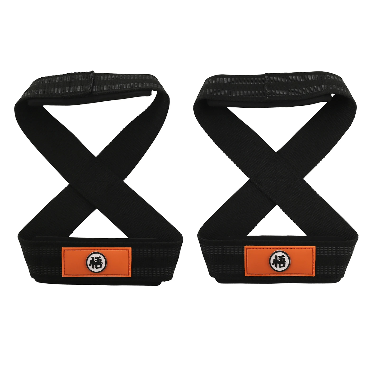 Anime Berserk Weightlifting Straps Gym Workout Training Powerlifting Wrist Straps Figure 8 Lifting Straps Anti Slip