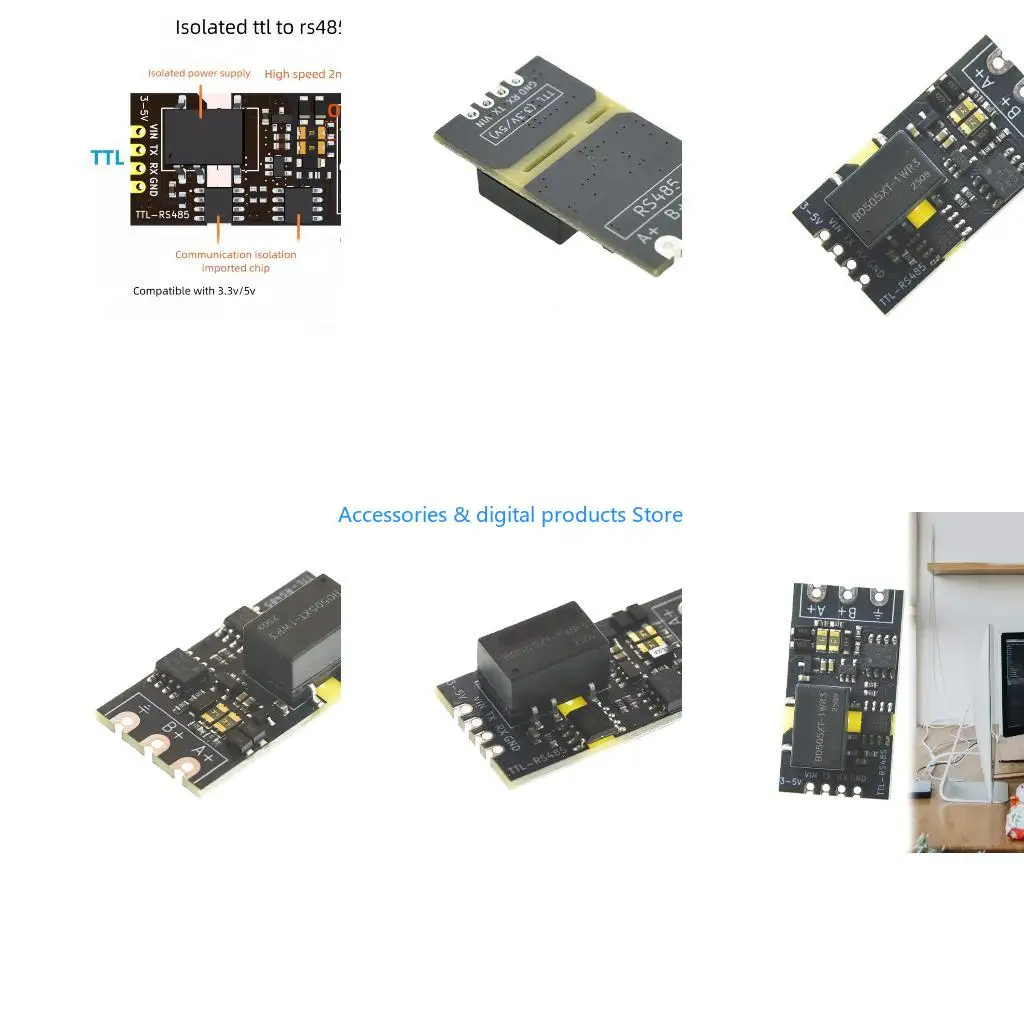 adaptador-77jd-industrial-ttl-rs485-33v-5v-modulo-comunicacao-velocidade-rapida-compativel-com-protecoes-tvs
