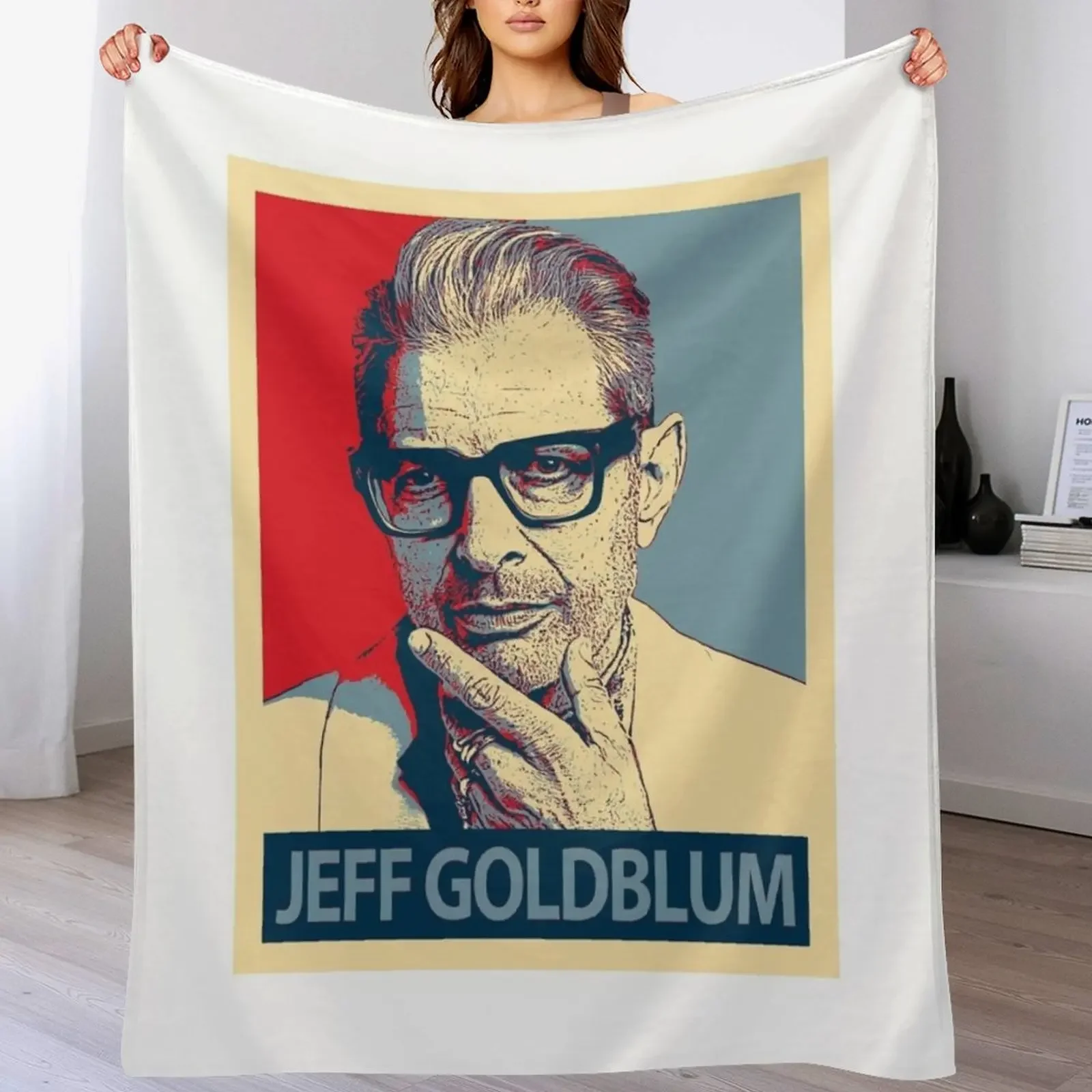 

Jeff Goldblum Throw Blanket Travel Luxury Brand Picnic Bed covers Blankets