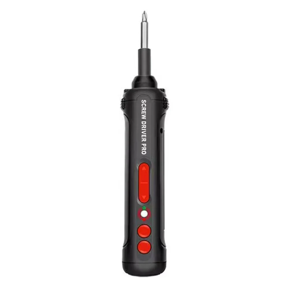 37 Pcs Cordless for mini Screwdriver Set with Rechargeable Battery LED Light and 37 Precision Bits for DIY Tasks