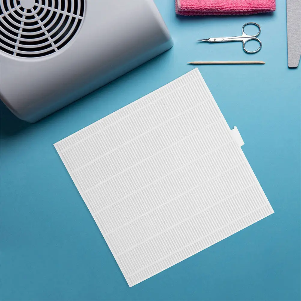 Replacement Filter Nail Dust Collector High Efficiency Dusting Duster for Nail Salon Manicure Tools Extractor Accessories