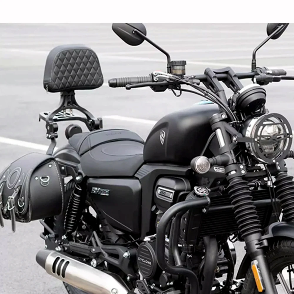 

Folding backrest For Cyclone RA250S RA250 backrest RA 250S SR250T aluminum alloy folding backrest lumbar support with rear shelf