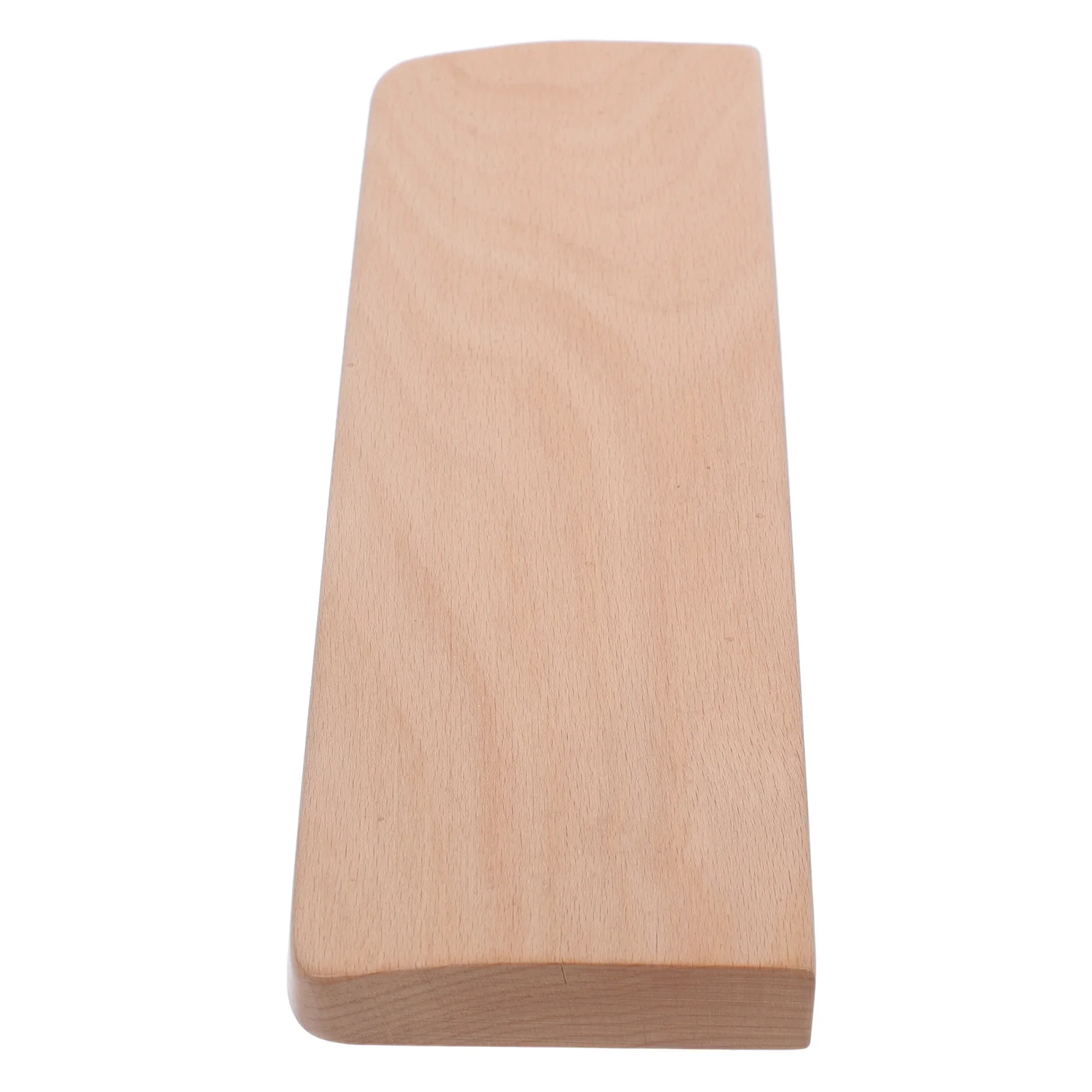 

Wood Keyboard Wrist Rest Beech Wood Ergonomic Design Sloped Shape Anti-Slip Pads Computer Gaming Typing Wrist Support Pad
