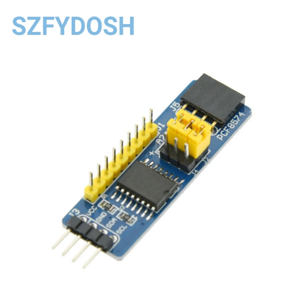 PCF8574blue board PCF8574T PCF8574 module I/O bus expander evaluation I2C development template 8bit io mcu interface for arduino