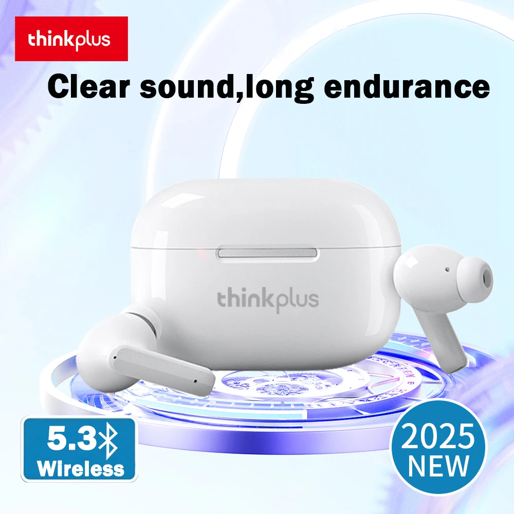 Original Thinkplus TWS auriculares Bluetooth auriculares impermeables auriculares intrauditivos estéreo HD auriculares inalámbricos Bluetooth con micrófono