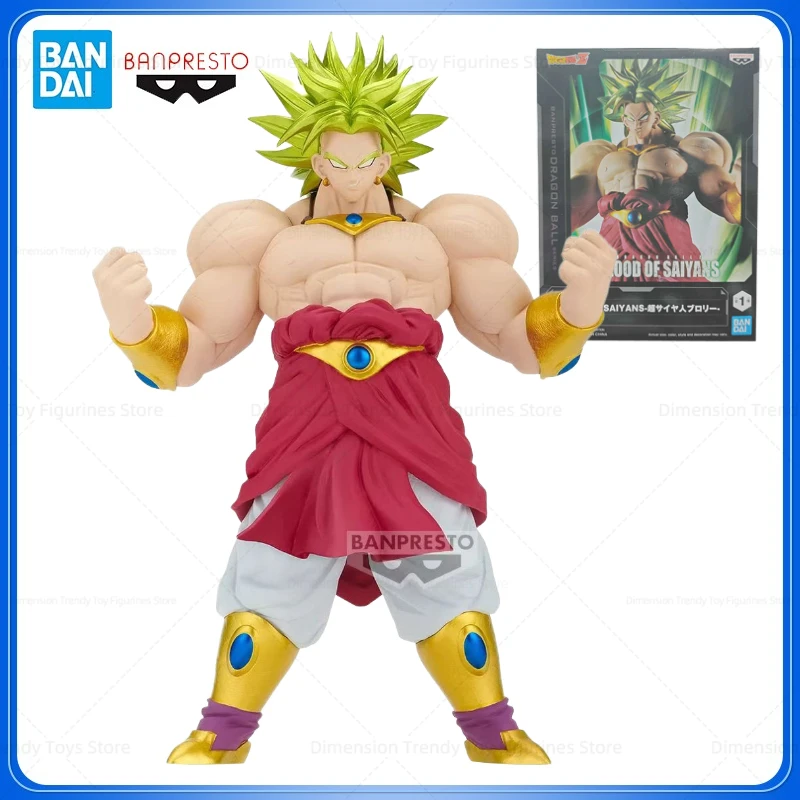 

BANDAI In Stock Original BANPRESTO Dragon Ball BOS SP Broly Action Figur Modell Anime Figuren Spielzeug Weihnachten DT