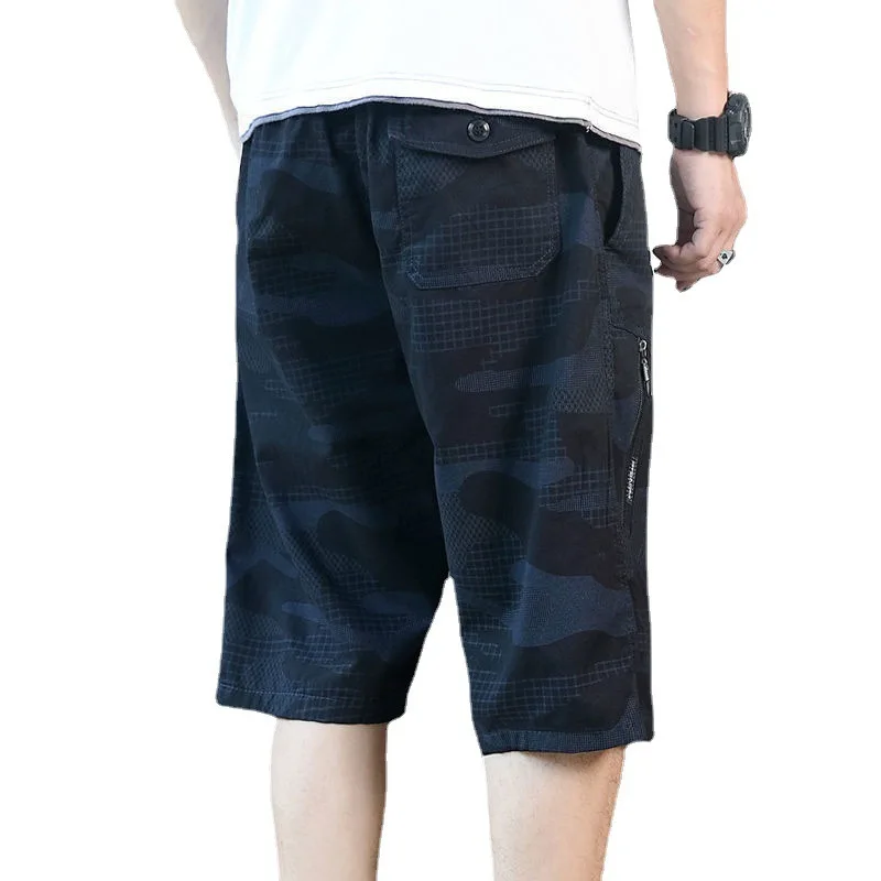 Summer Men Casual Shorts New Outdoor Cargo Short Pants Multi-pocket Tactical Baggy Shorts Sport Camouflage Shorts Men New