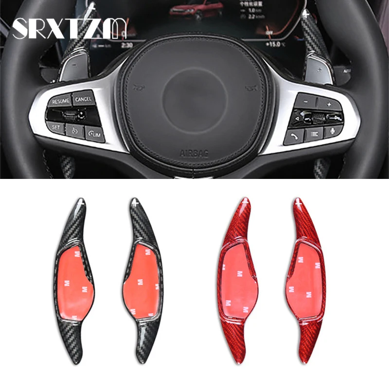 

Carbon Fiber Car Steering Wheel Paddle Shift Shifter For BMW G30 G38 G31 G32 G11 G12 5 6 7 Series G01 G02 G05 X3 X4 X5 2018+