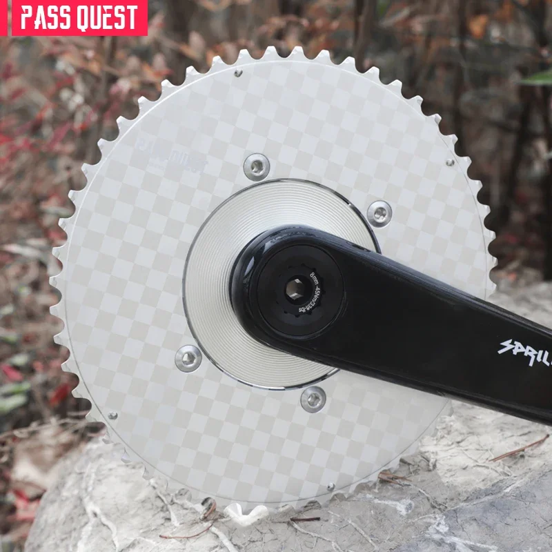 PASS QUEST 110 BCD para Shimano 105 R5800 R6800 Dura Ace R9000 piñones duales 110bcd medidor de potencia piñones AERO