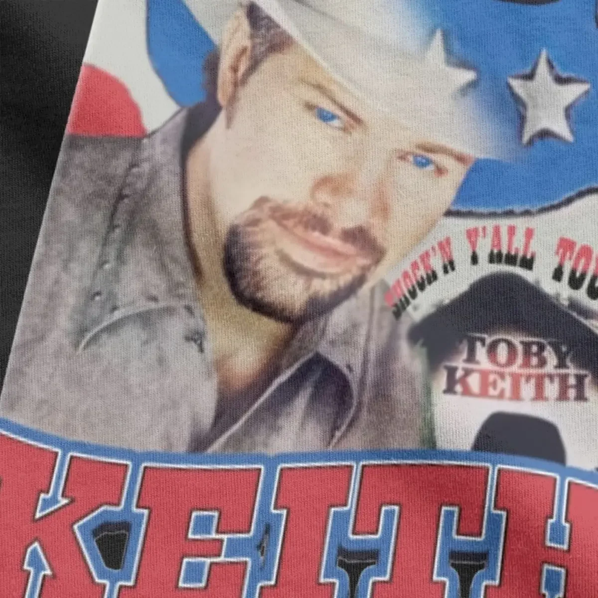 Toby Keith-camiseta de algodão de manga curta, roupas masculinas, camisetas plus size, especial novamente, novidade, 2024